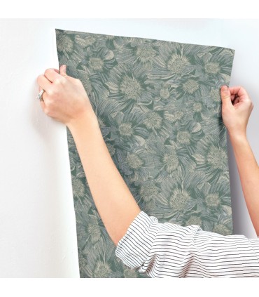 MI10504 - Anemoni Teal Wallpaper-Missoni 5 by York