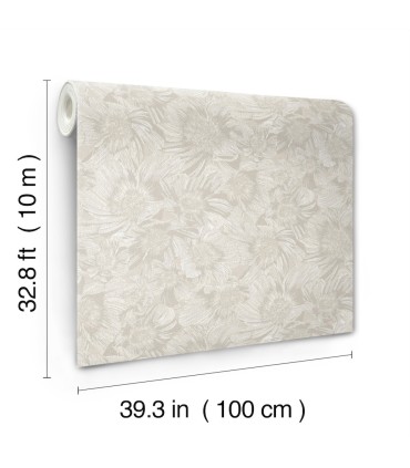 MI10502 - Anemoni White Wallpaper-Missoni 5 by York