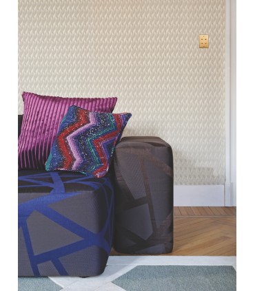 MI10520 - Betulle Beige Wallpaper-Missoni 5 by York