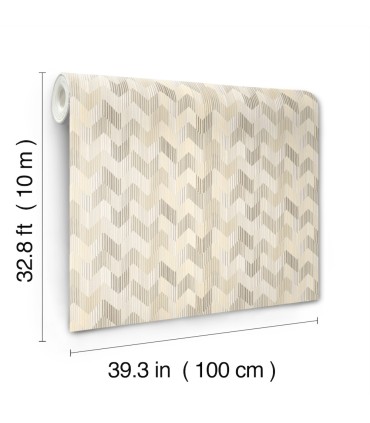 MI10520 - Betulle Beige Wallpaper-Missoni 5 by York