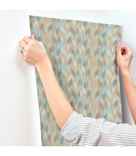 MI10523 - Betulle Blue Wallpaper-Missoni 5 by York