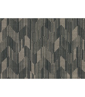 MI10528 - Birch Charcoal Woven Grasscloth Wallpaperr-Missoni 5 by York