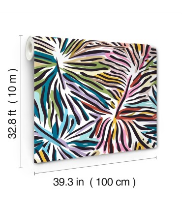 MI10575 - Flora Multicolor Wallpaper-Missoni 5 by York