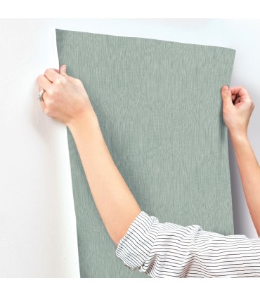 MI10596 - Linen Teal Wallpaper-Missoni 5 by York