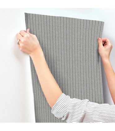 MI10542 - Mozart Charcoal Wallpaper-Missoni 5 by York