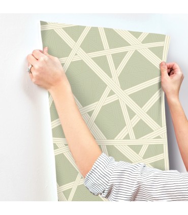 MI10563 - Nastri Green Wallpaper-Missoni 5 by York