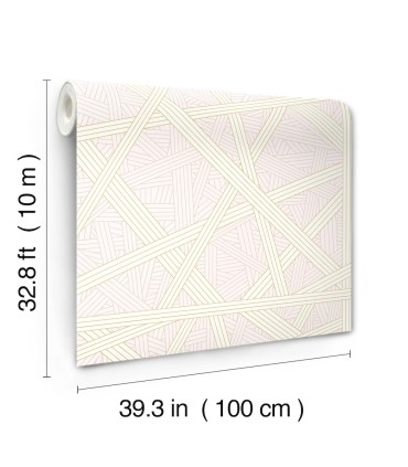 MI10562 - Nastri Pink Wallpaper-Missoni 5 by York