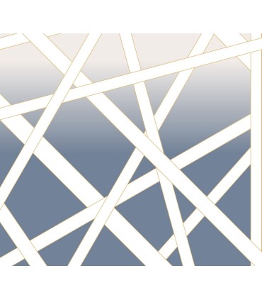 MI10581M - Nastri Shade Blue Wall Mural-Missoni 5 by York