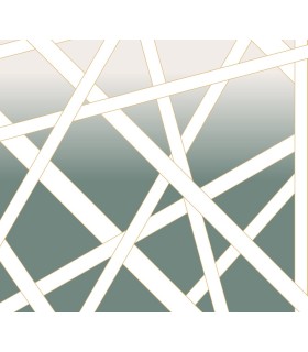 MI10582M - Nastri Shade Green Wall Mural-Missoni 5 by York