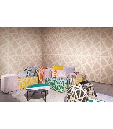 MI10561 - Nastri Warm Neutral Wallpaper-Missoni 5 by York