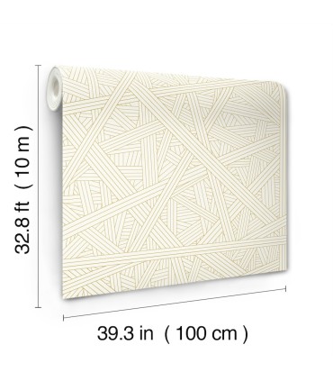 MI10565 - Nastri White Wallpaper-Missoni 5 by York