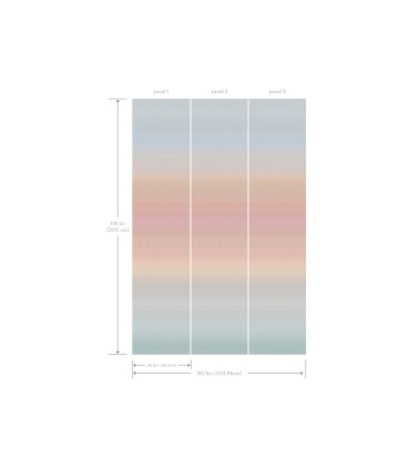 MI10574M - Oleg Multicolor Wall Mural-Missoni 5 by York