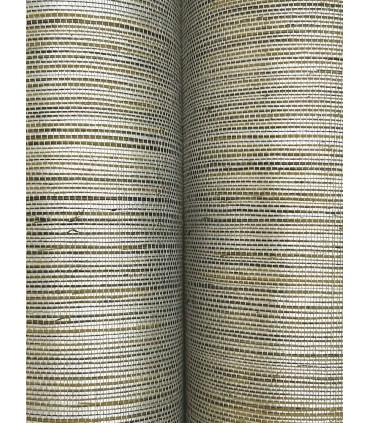 MI4765 - Raffia Charcoal-Silver Wallpaper-Missoni 5 by York
