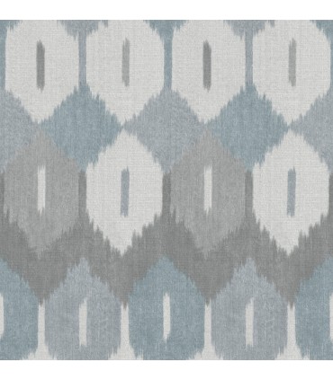 4147-27407 - Abilene Denim Ikat Wallpaper-Haberdashery by A Street