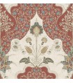 4147-27390 - Auden Ruby Floral Grandeur Wallpaper-Haberdashery by A Street