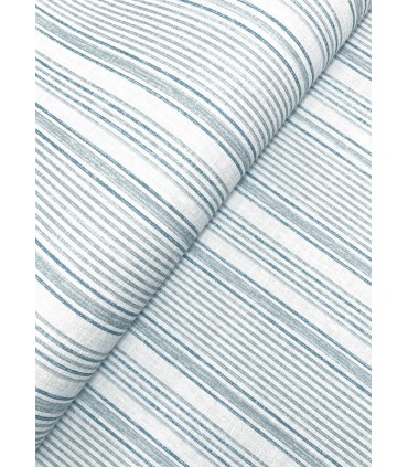 4147-27393 - Ayanna Blue Striped Wallpaper-Haberdashery by A Street