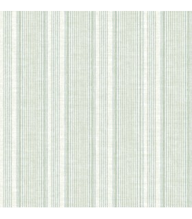 4147-27395 - Ayanna Light Green Striped Wallpaper-Haberdashery by A Street