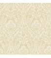 4147-27383 - Berkshire Butter Damask Wallpaper-Haberdashery by A Street