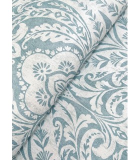 4147-27380 - Berkshire Denim Damask Wallpaper-Haberdashery by A Street