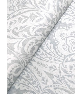 4147-27381 - Berkshire Grey Damask Wallpaper-Haberdashery by A Street
