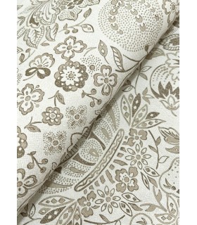 4147-27374 - Blanche Neutral Floral Damask Wallpaper-Haberdashery by A Street