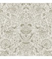 4147-27374 - Blanche Neutral Floral Damask Wallpaper-Haberdashery by A Street