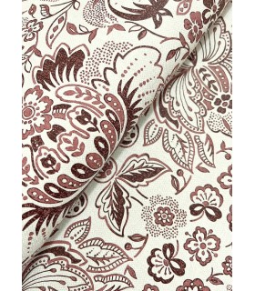 4147-27373 - Blanche Plum Floral Damask Wallpaper-Haberdashery by A Street