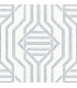 4147-27403 - Essex Dark Blue Geometric Wallpaper Wallpaper-Haberdashery by A Street