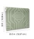 4147-27401 - Essex Dark Green Geometric Wallpaper Wallpaper-Haberdashery by A Street