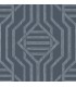 4147-27402 - Essex Dark Navy Geometric Wallpaper Wallpaper-Haberdashery by A Street