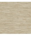 4147-27259 - Exhale Light Brown Woven Faux Grasscloth Wallpaper-Haberdashery by A Street