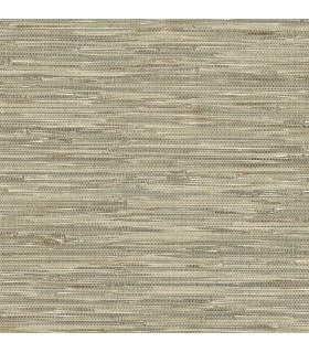 4147-27262 - Exhale Olive Woven Faux Grasscloth Wallpaper-Haberdashery by A Street