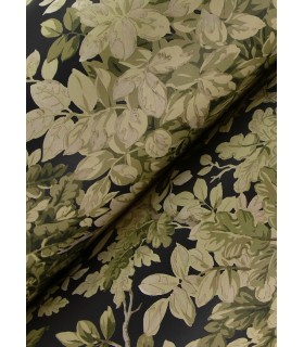 4147-80005 - Greenwood Black Deciduous Wallpaper-Haberdashery by A Street