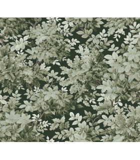 4147-80004 - Greenwood Dark Green Deciduous Wallpaper-Haberdashery by A Street