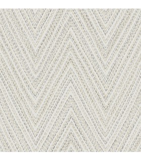 4147-27369 - Lainey Neutral Stitched Chevron Wallpaper-Haberdashery by A Street