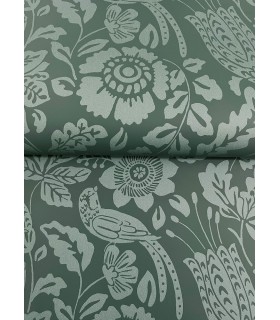 4147-27362 - Marta Green Floral Trail Wallpaper-Haberdashery by A Street