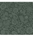 4147-27362 - Marta Green Floral Trail Wallpaper-Haberdashery by A Street