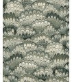 4147-27377 - Octavia Dark Green Marbled Ink Wallpaper-Haberdashery by A Street