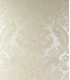 4147-87390 - Shadow Cream Flocked Damask Wallpaper-Haberdashery by A Street