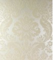 4147-87390 - Shadow Cream Flocked Damask Wallpaper-Haberdashery by A Street