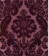 4147-87315 - Shadow Merlot Flocked Damask Wallpaper-Haberdashery by A Street