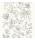 4147-27400 - Teonna Light Grey Floral Stripe Wallpaper-Haberdashery by A Street