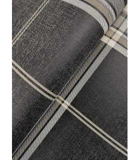 4147-27388 - Westley Black Plaid Wallpaper-Haberdashery by A Street