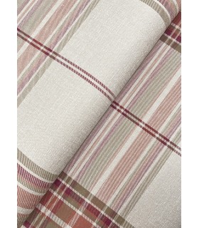 4147-27385 - Westley Magenta Plaid Wallpaper-Haberdashery by A Street