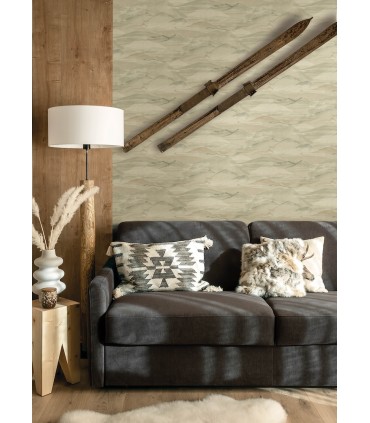 4142-72624 - Bozeman Mountains Moss Wallpaper-Chesapeake