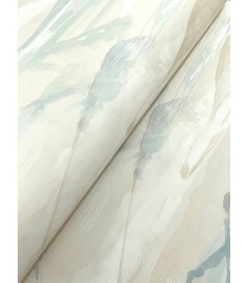 4142-72625 - Bozeman Mountains Sky Blue Wallpaper-Chesapeake