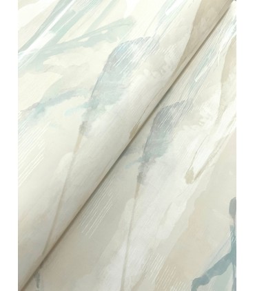 4142-72625 - Bozeman Mountains Sky Blue Wallpaper-Chesapeake