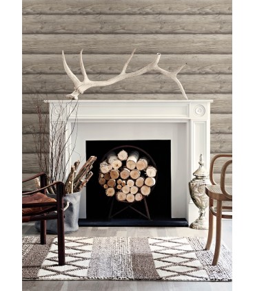 4142-72619 - Bunkhouse Ash Wallpaper-Chesapeake
