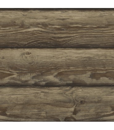 4142-72616 - Bunkhouse Mahogany Wallpaper-Chesapeake