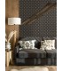 4142-72656 - Camp Blanket Black Wallpaper-Chesapeake